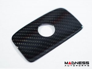 Jaguar F-PACE Interior Trim - Carbon Fiber - Glove Box Handle Cover - Feroce Carbon